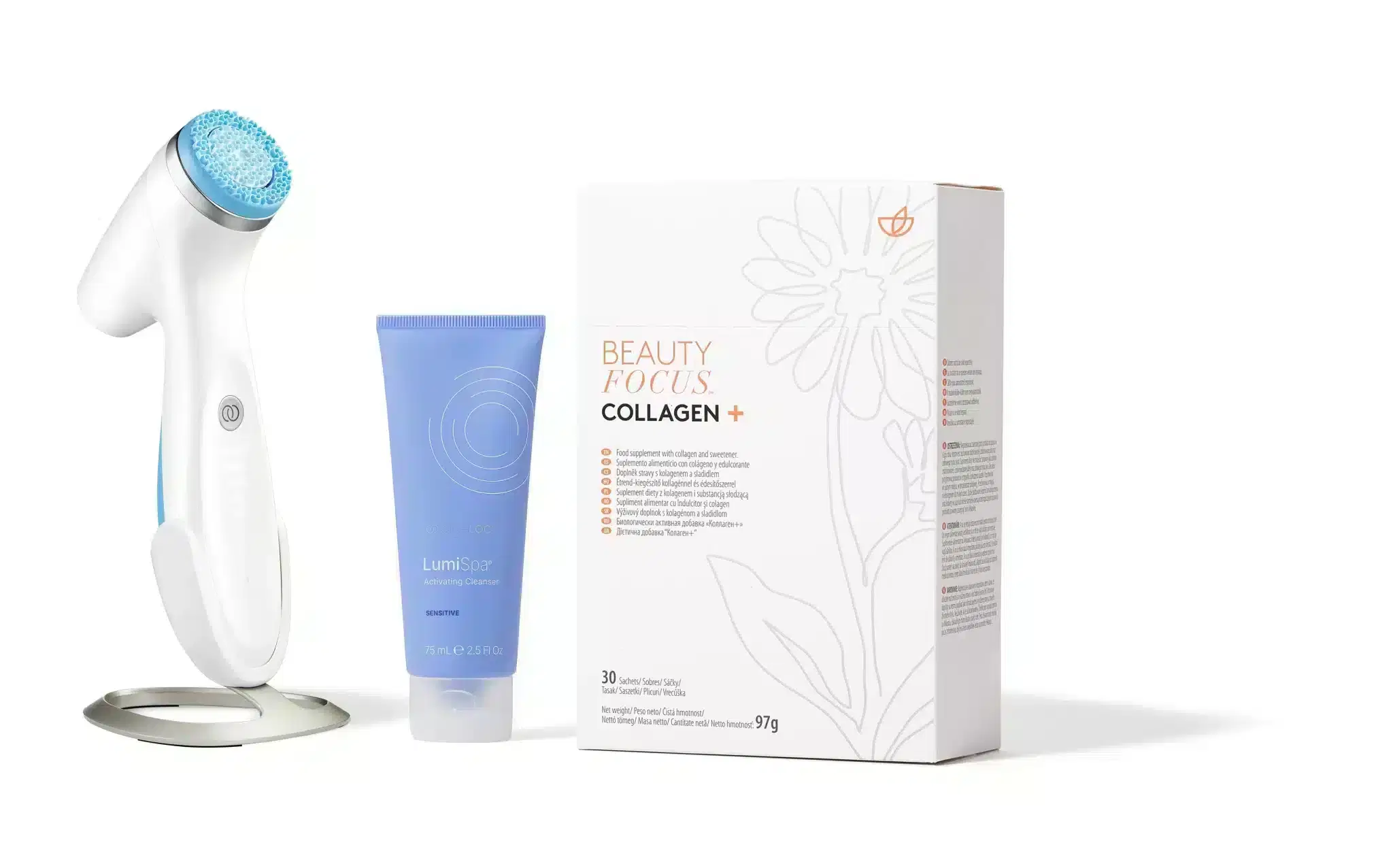 Collagen+ und LumiSpa iO System (Österreich) - empfindliche Haut