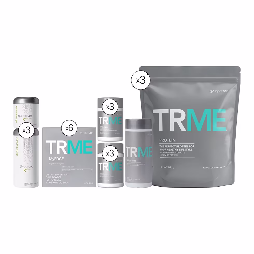ageLOC TRMe & R² 90-Day Kit (Australia) - Chocolate