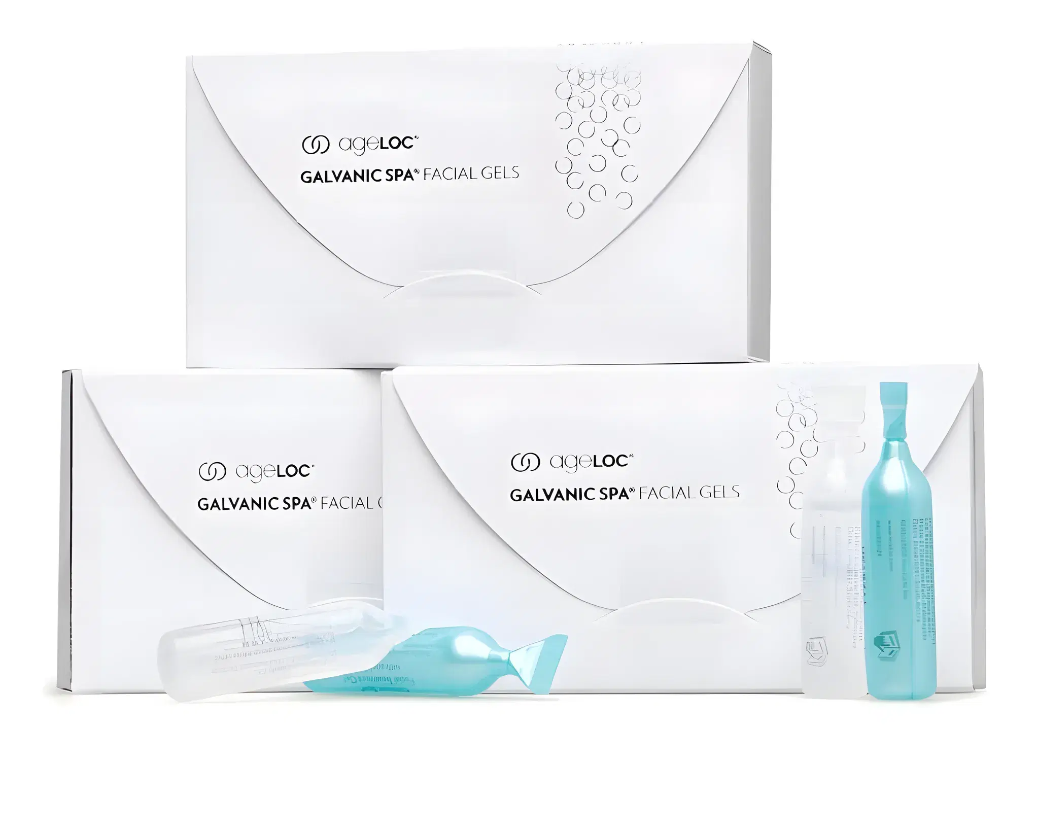 ageLOC Galvanic Spa Facial Gels (België) - 3pk
