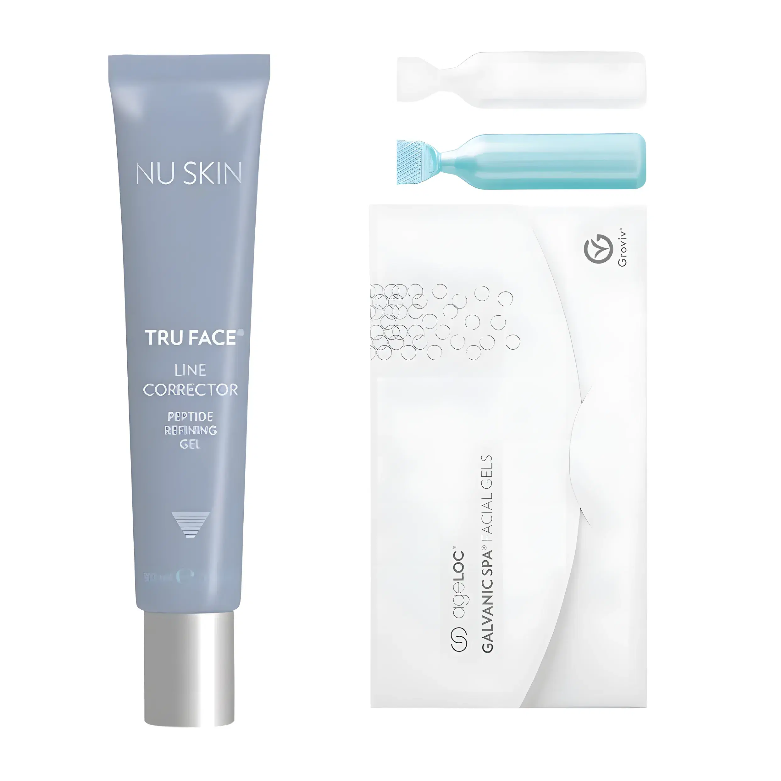 Galvanic Spa Facial Gel & Line Corrector kit (España)