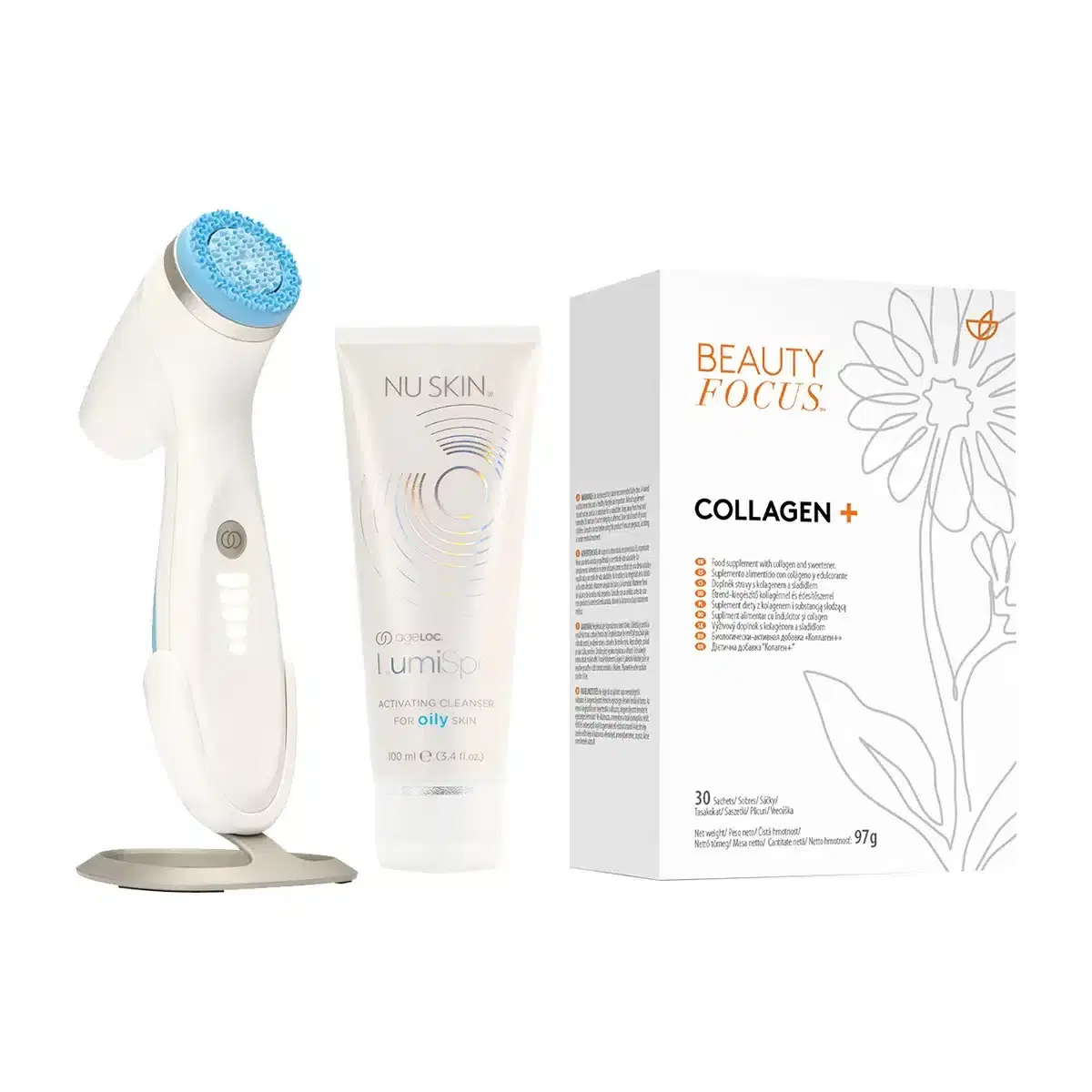 Collagen+ și sistemul ageLOC LumiSpa iO (România) - Ten gras