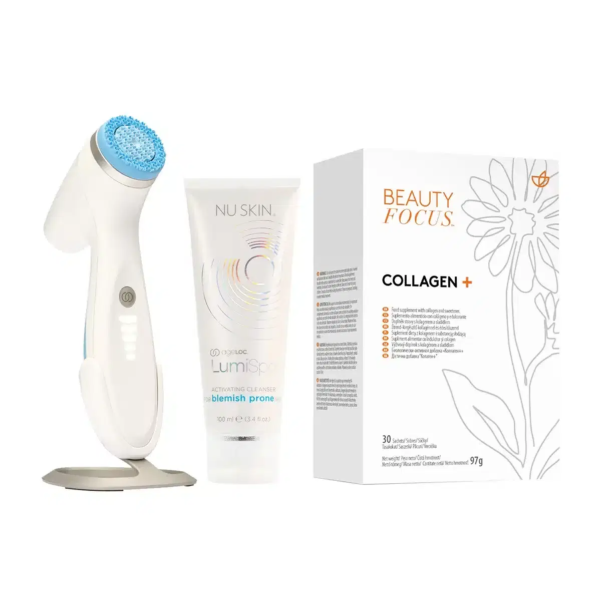 Pacote LumiSpa® iO & Collagen+ (Portugal) - propensa a imperfeições