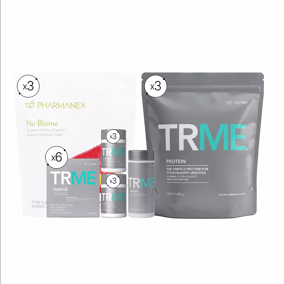 ageLOC TRMe® 90-Day Kit with Nu Biome® (NZ) - Chocolate