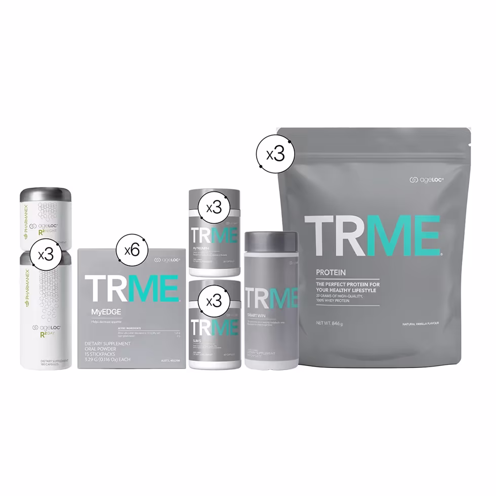 ageLOC TRMe & R² 90-Day Kit (New Zealand) - Vanilla