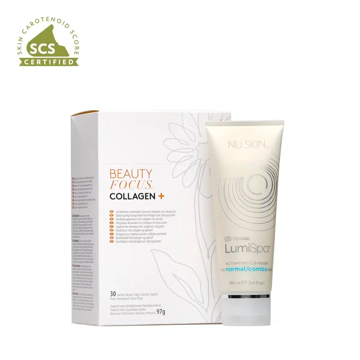 Collagen+ & LumiSpa Cleanser Kit (Sverige) - Normal till Kombinerad