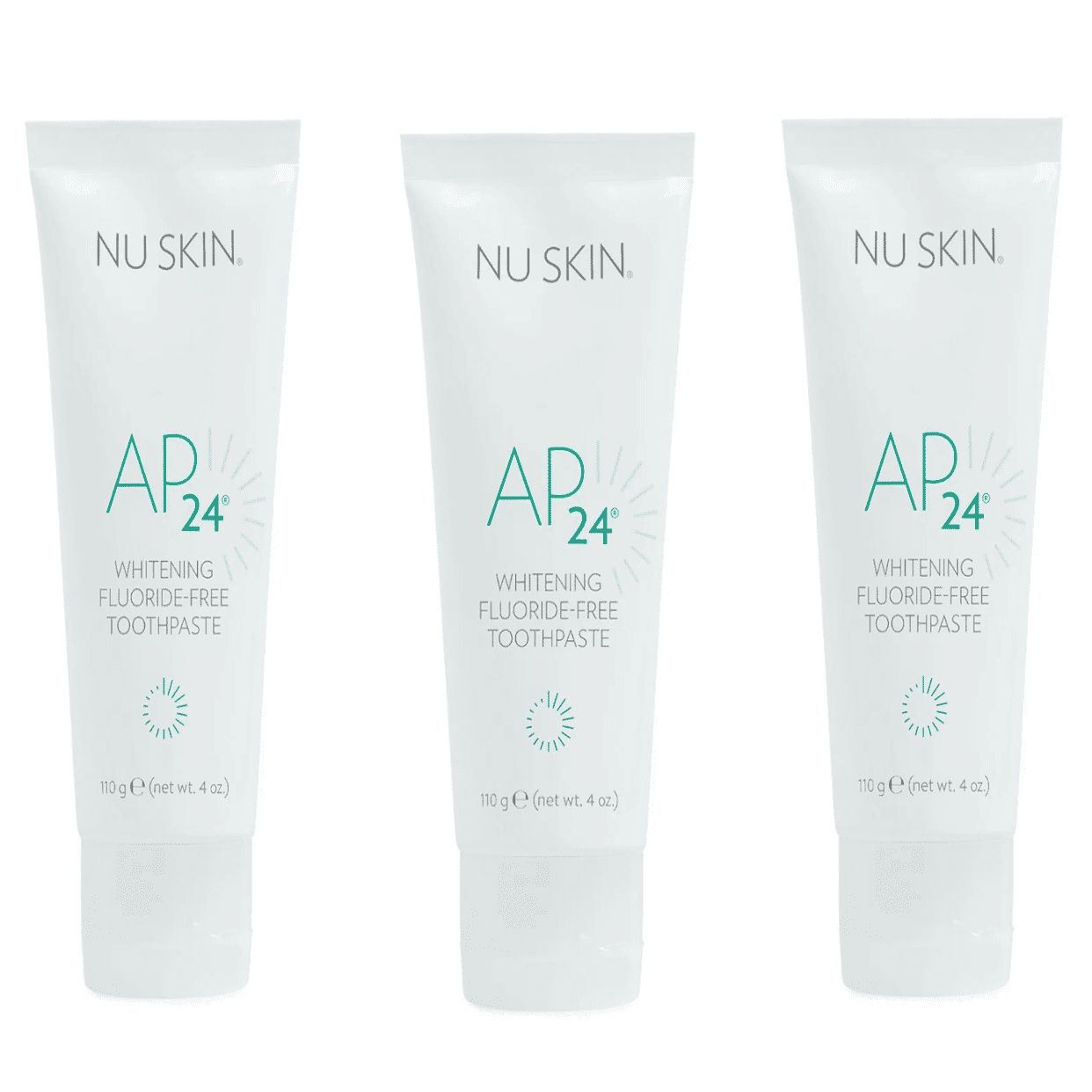 AP 24® Whitening Fluoride-Free Toothpaste (USA) - single