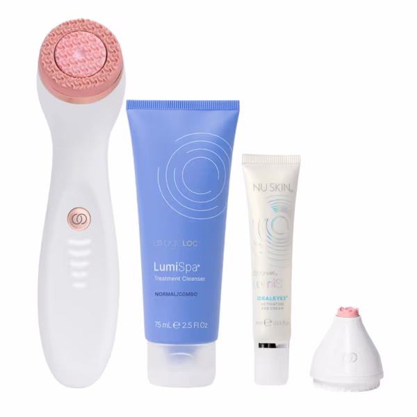 LumiSpa iO Skin & Eye Care Rose Gold kit (USA) - Dry