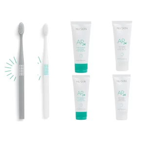 AP24 Toothpaste & Brush Fluoride Twin Pack (Schweiz)