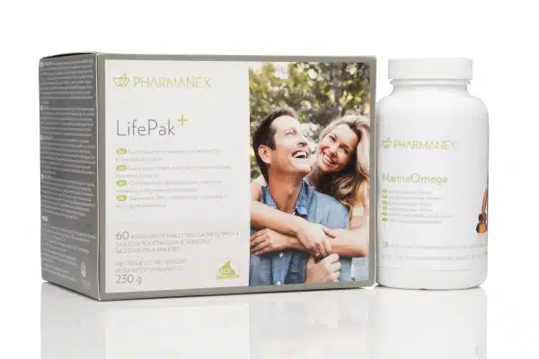 LifePak®+ ja Marine Omega Pakkaus (Suomi)
