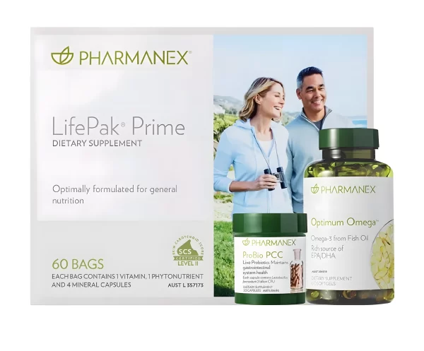 PharmnexLifePak® Prime Probio™ Optimum Omega upscayl 2x realesrgan