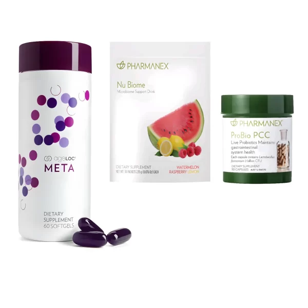 Kit de saúde para metabolismo e digestão NuSkin (Portugal)